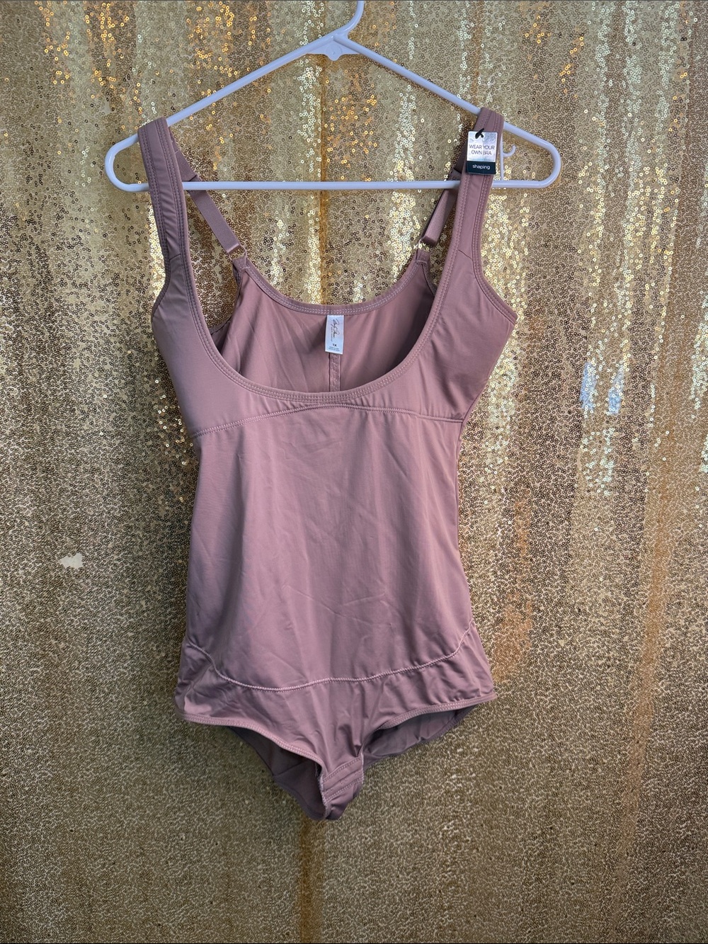 Marilyn Monroe Dusty Rose One-Piece Shapewear Bodysuit